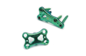 4,0ChLP wedge foot plates